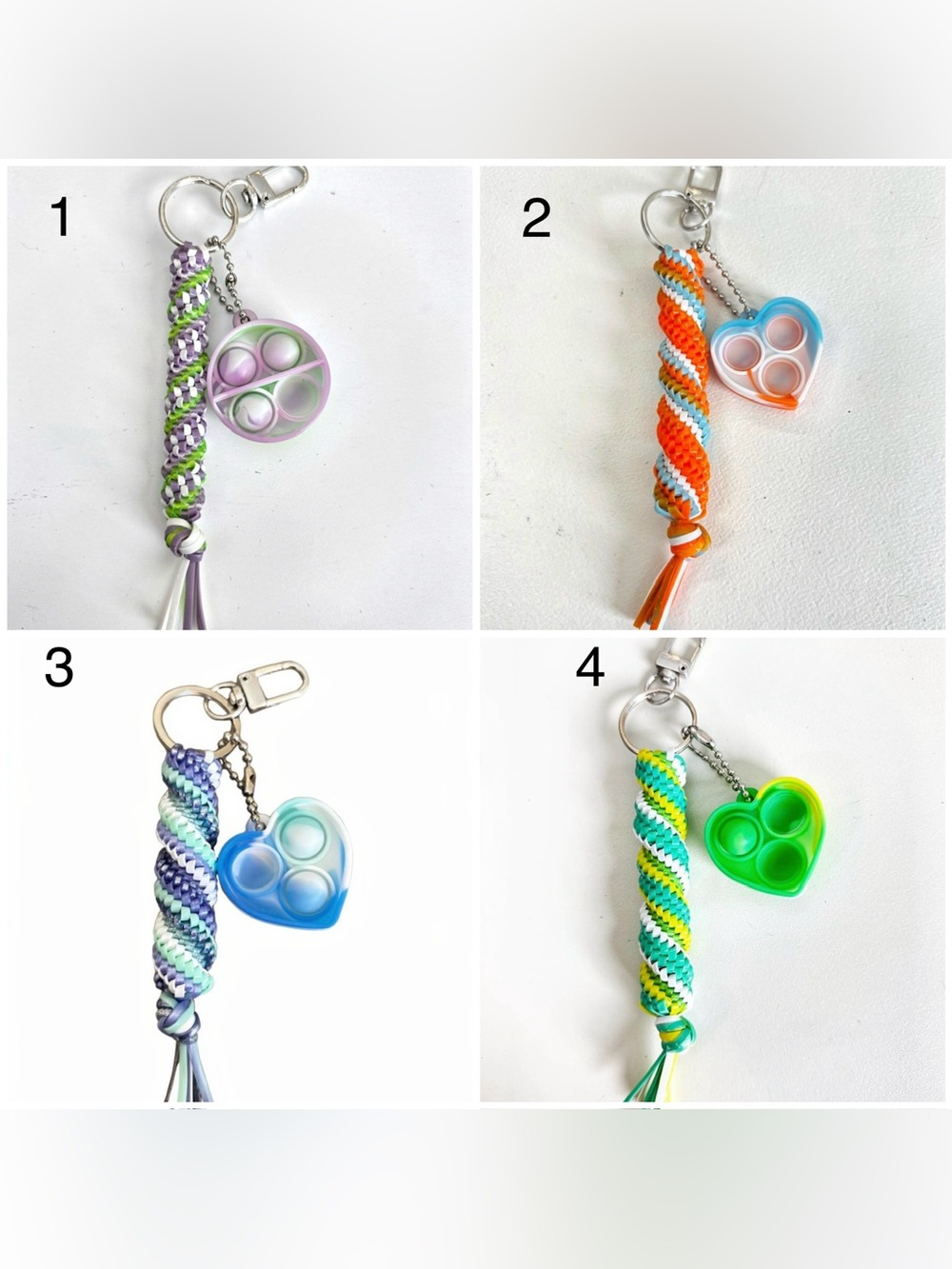 Small Handcrafted Keychains - Picture 2 of 6